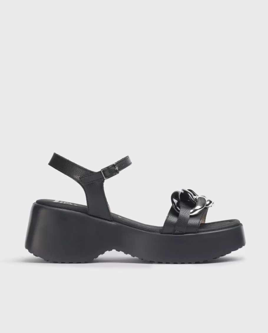 Wonders Sandals<Black Claire Sandal