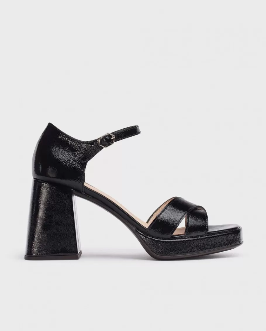 Wonders Sandals<Black Julia Sandal