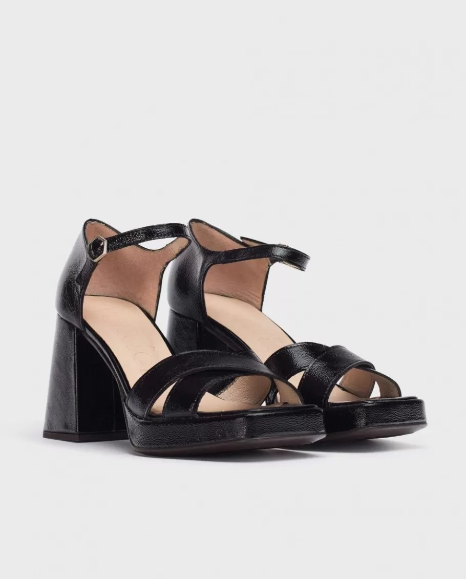 Wonders Sandals<Black Julia Sandal