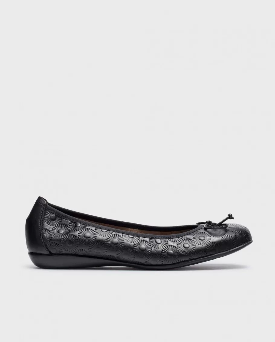 Wonders Ballerinas<Black Lace Ballet Flat