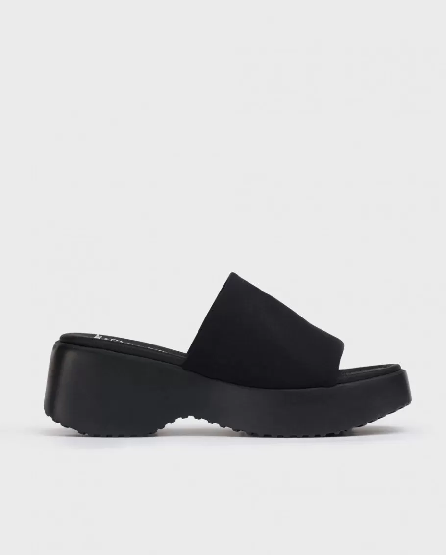 Wonders Sandals<Black Susan Sandal