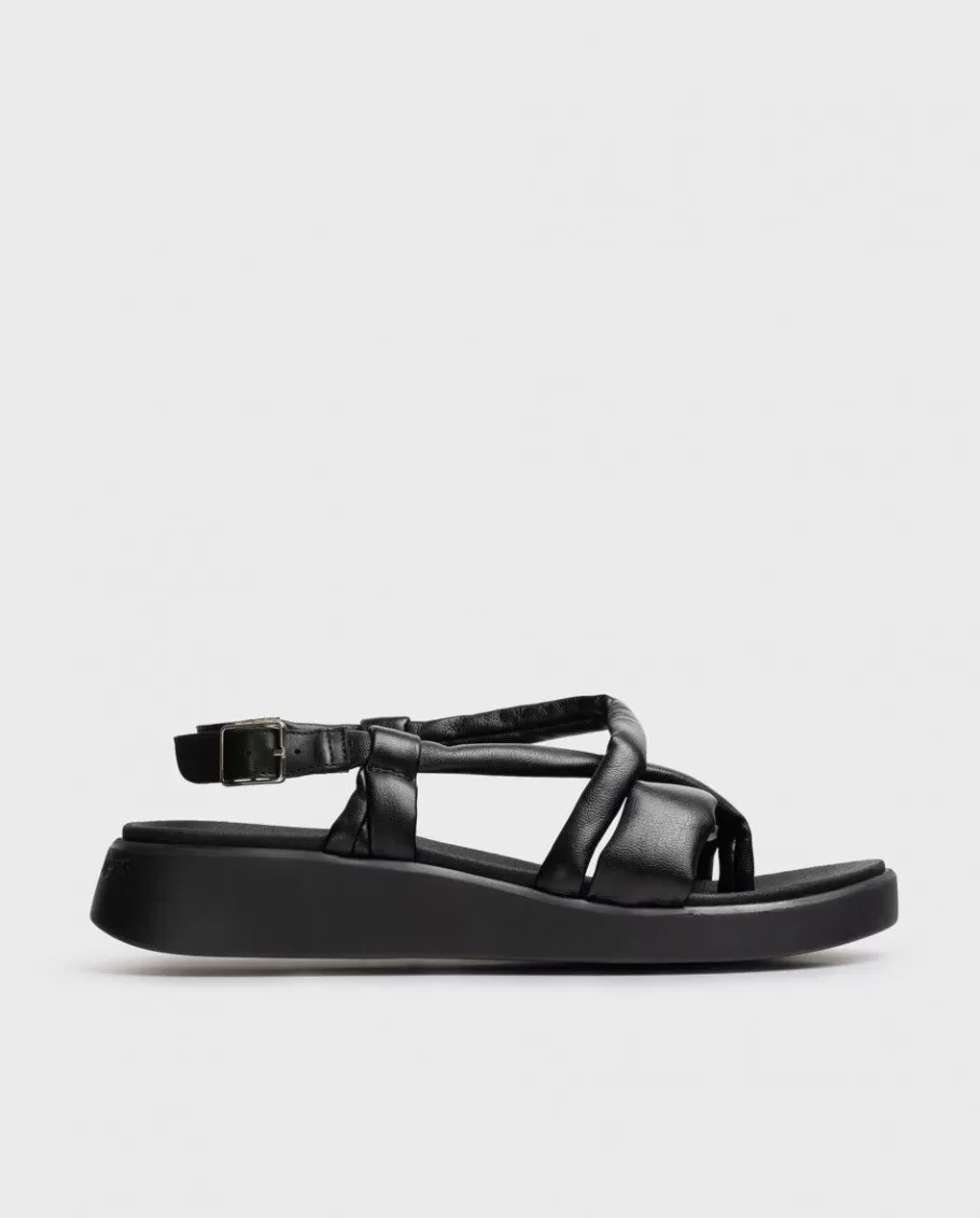 Wonders Sandals<Black Tube Sandal