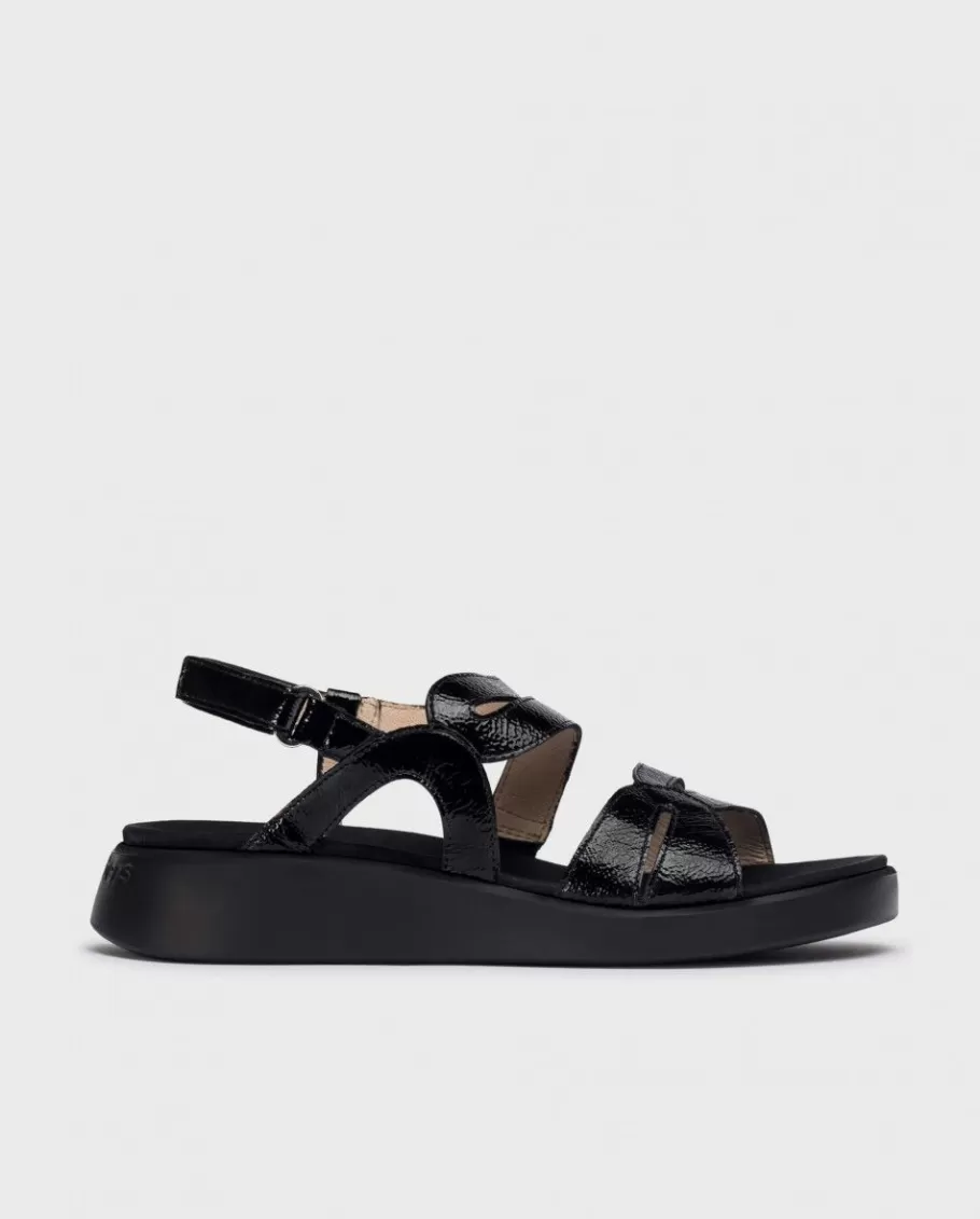 Wonders Sandals<Black Wave Sandals