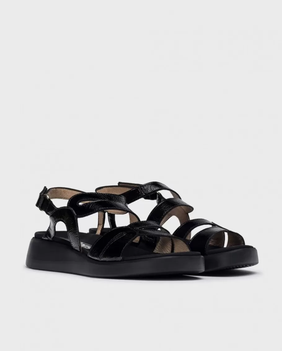 Wonders Sandals<Black Wave Sandals