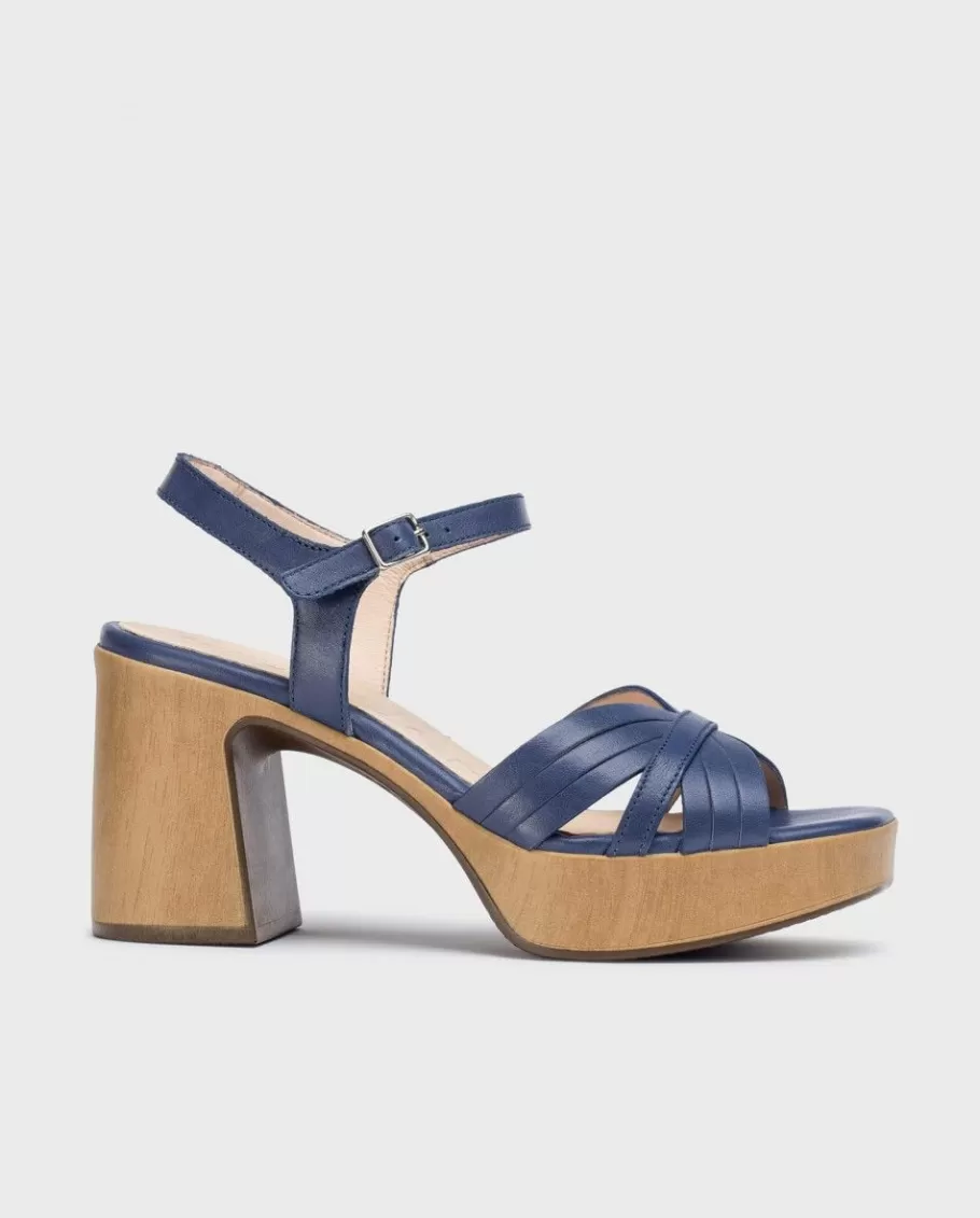 Wonders Heels<Blue Marisol Sandals