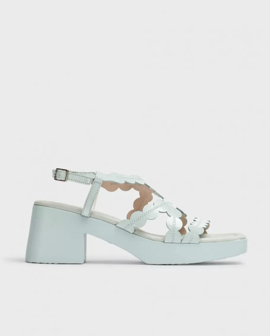 Wonders Sandals<Blue Neus Heeled Sandals