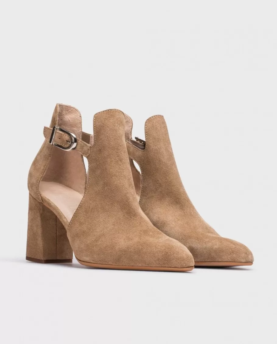 Wonders Heels<Brown Roca Ankle Boot