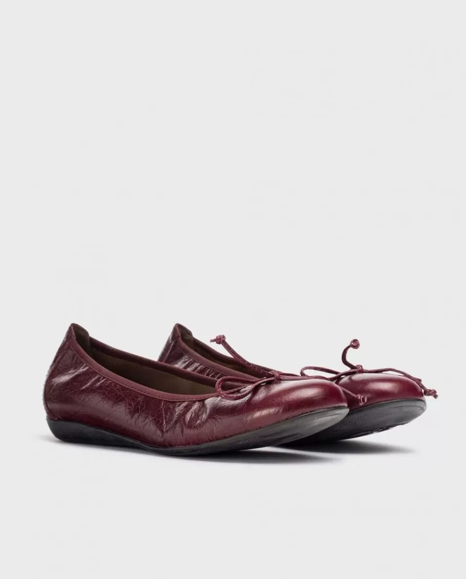 Wonders Ballerinas<Burgundy Bo Ballet Pump