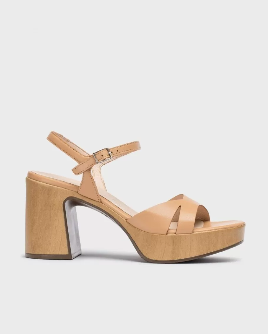 Wonders Heels<Camel Isabel Heeled Als