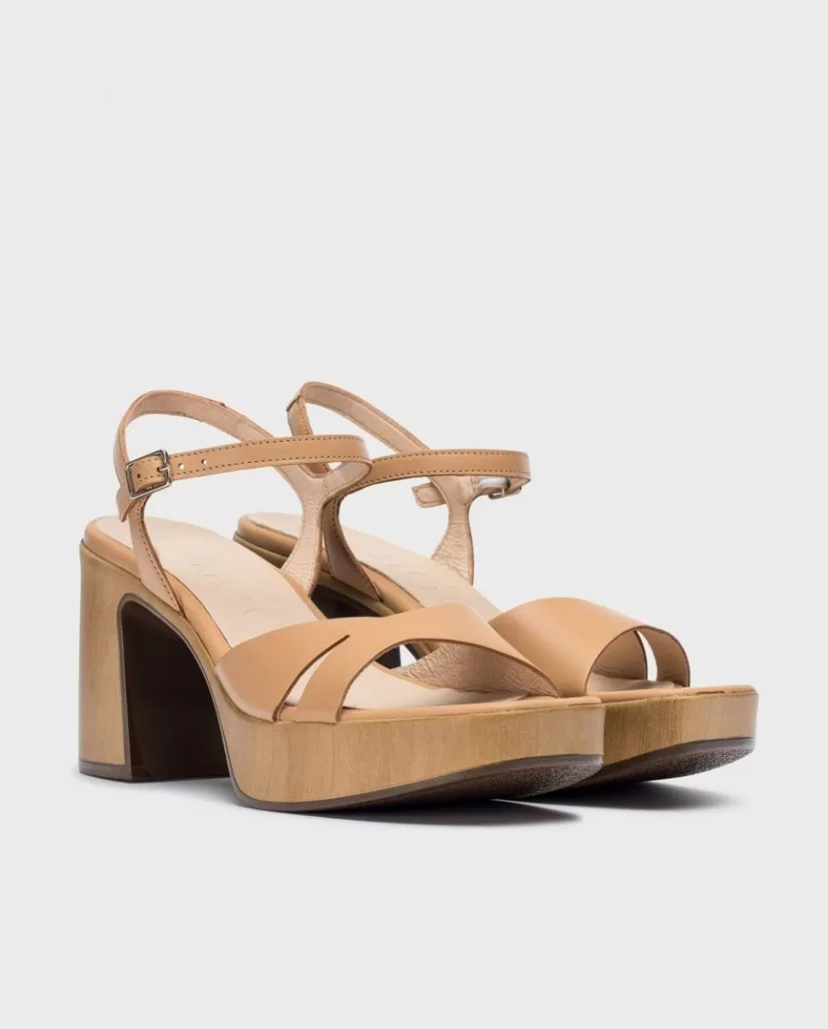 Wonders Heels<Camel Isabel Heeled Als