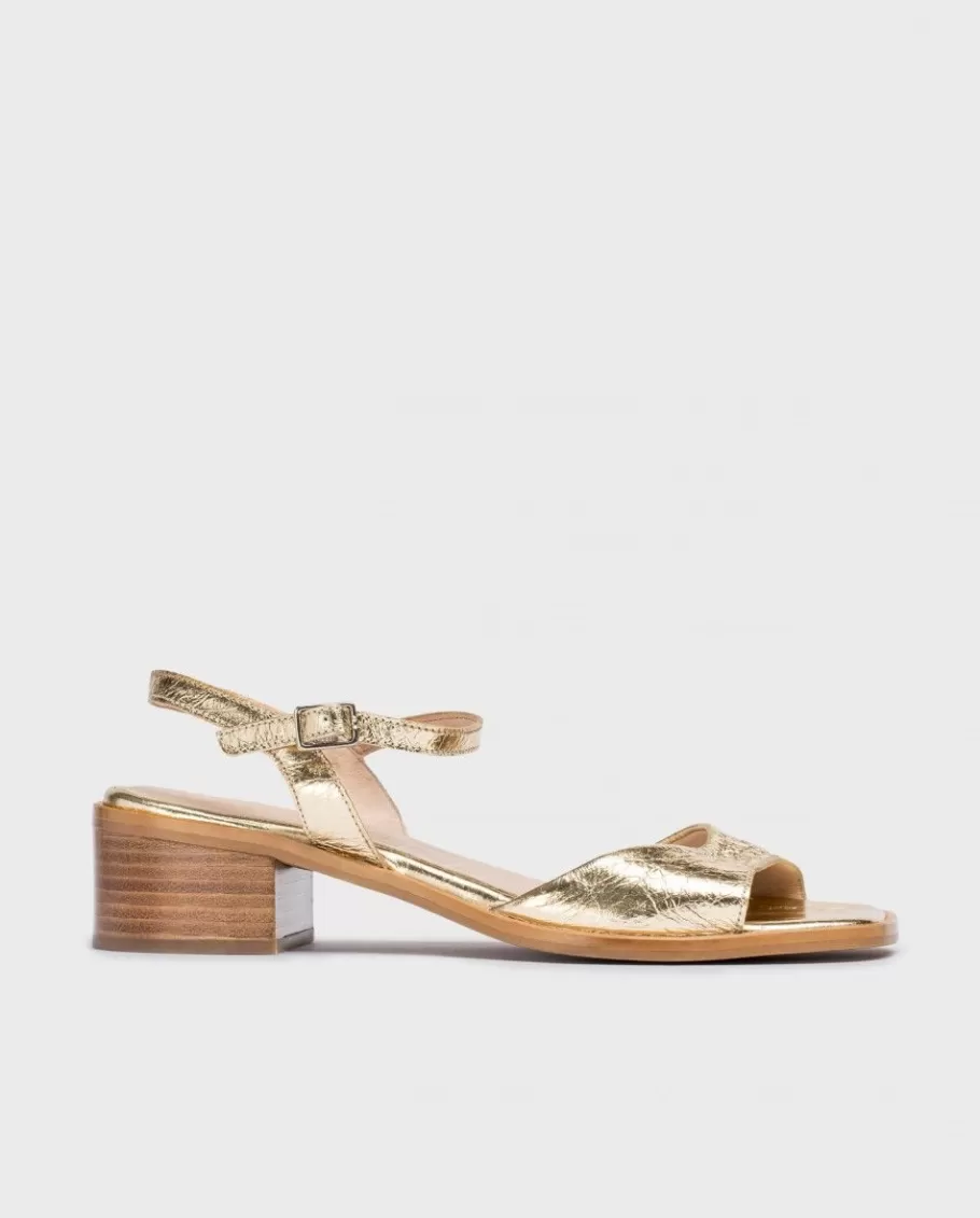 Wonders Sandals<Gold Lumina Sandals