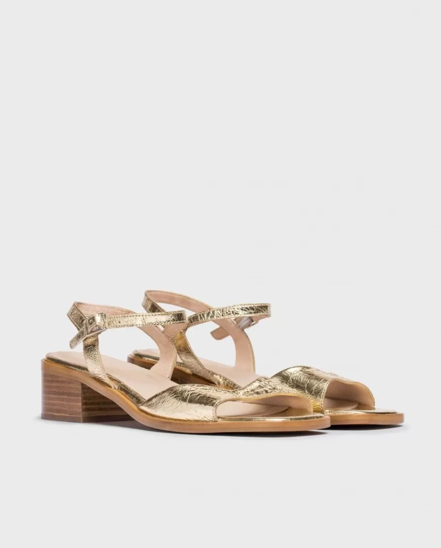 Wonders Sandals<Gold Lumina Sandals