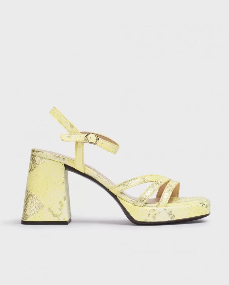 Wonders Heels<Lime Green Love Sandal