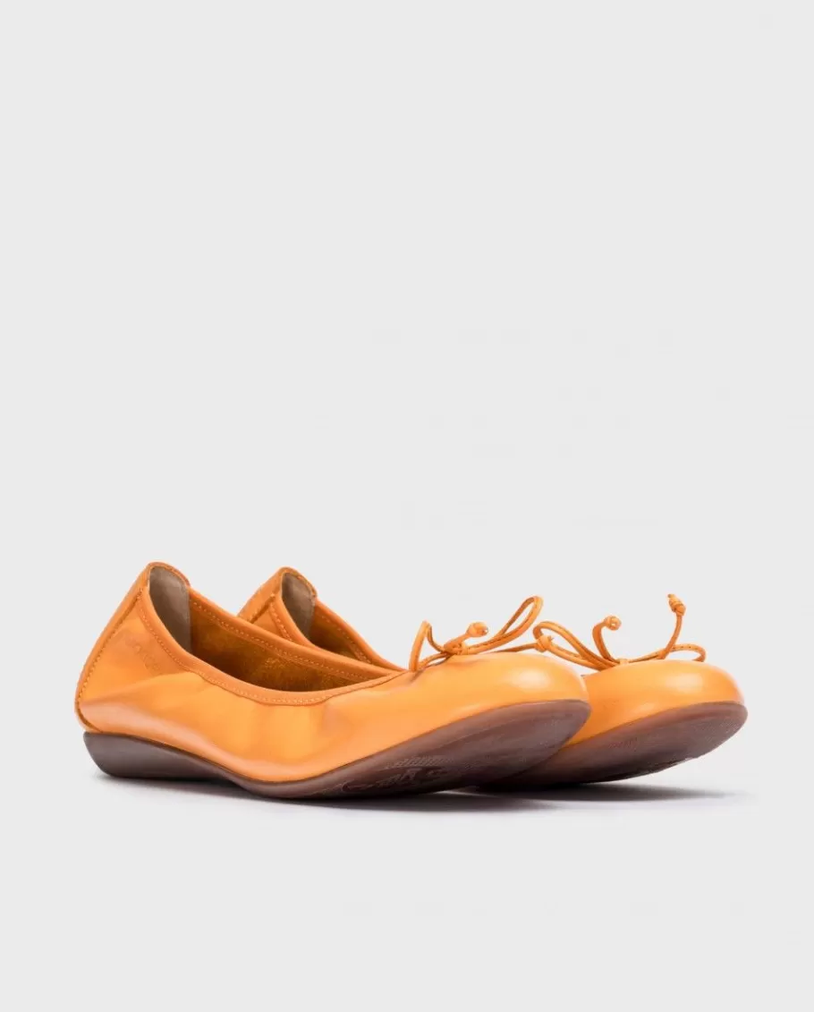 Wonders Flat Shoes<Naranja Bo Ballet Flat