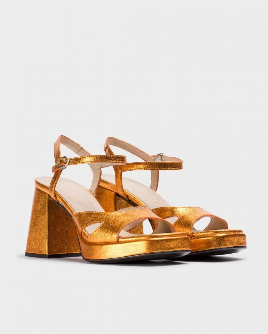 Wonders Heels<Orange Frida Sandals