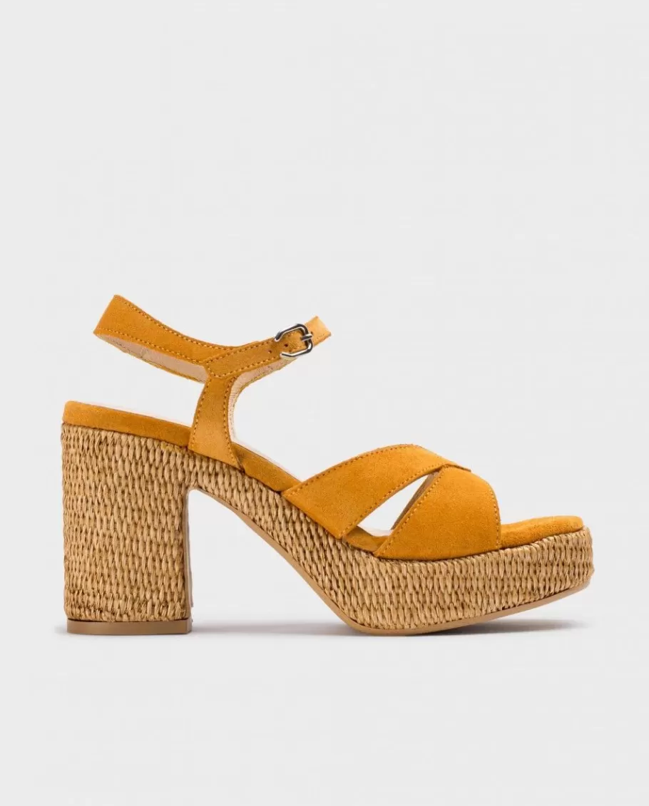 Wonders Heels<Orange Giorgia Sandals