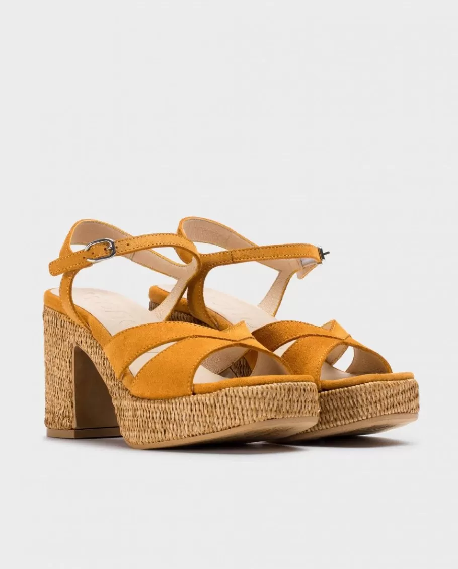 Wonders Heels<Orange Giorgia Sandals