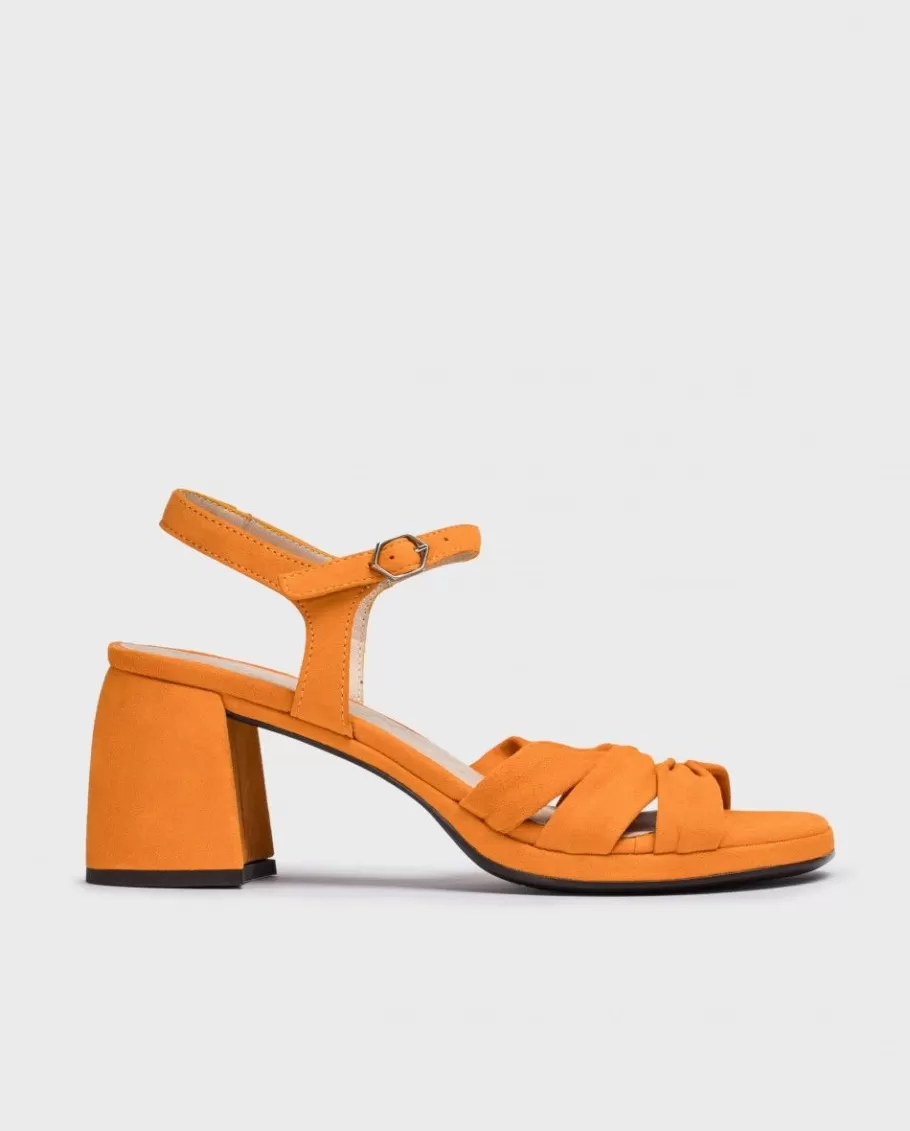 Wonders Heels<Orange Gisela Heeled Sandals