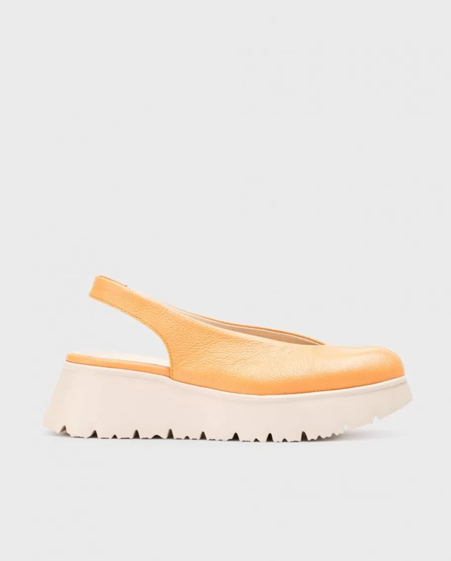 Wonders Platforms<Orange Zadar Shoes