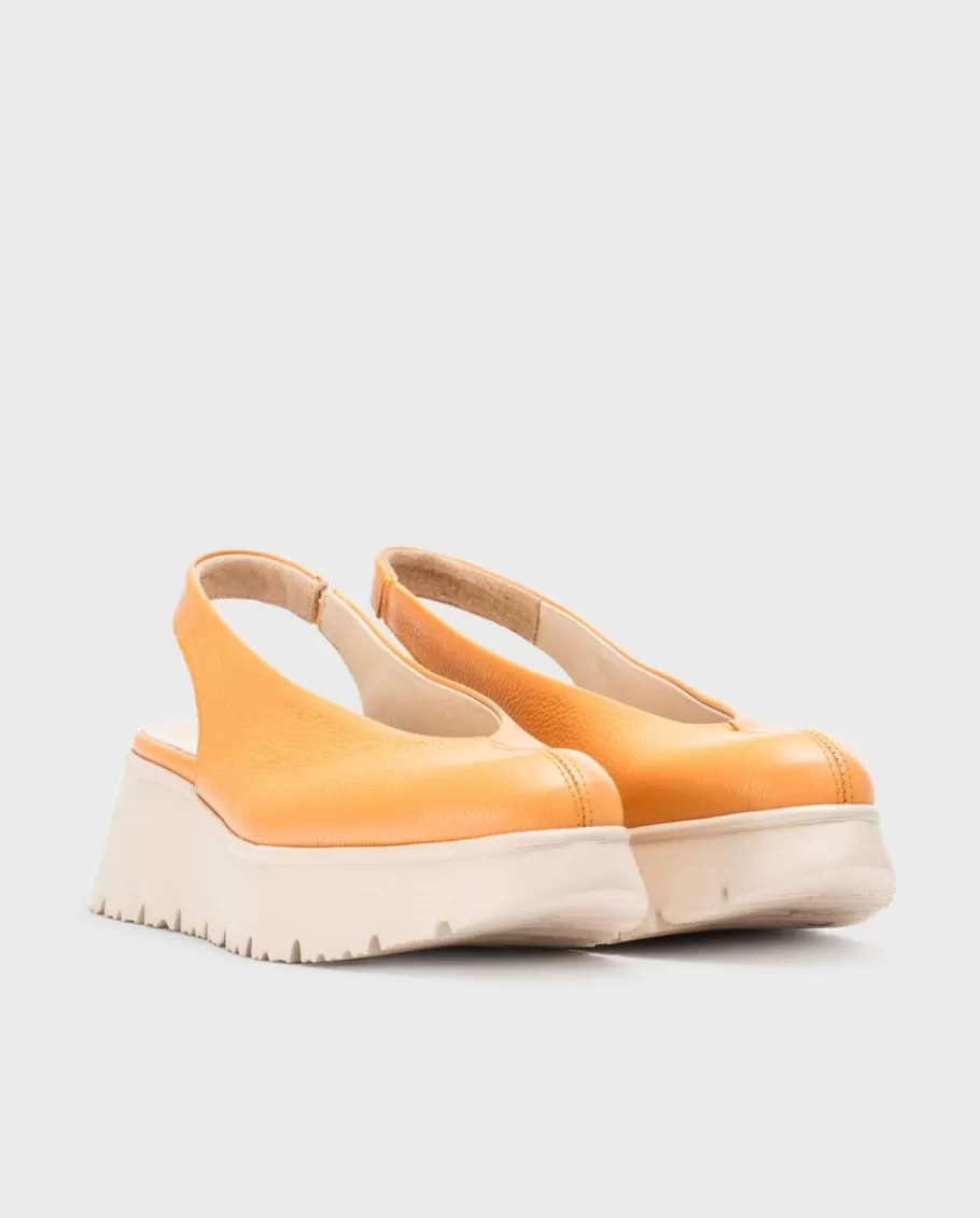 Wonders Platforms<Orange Zadar Shoes