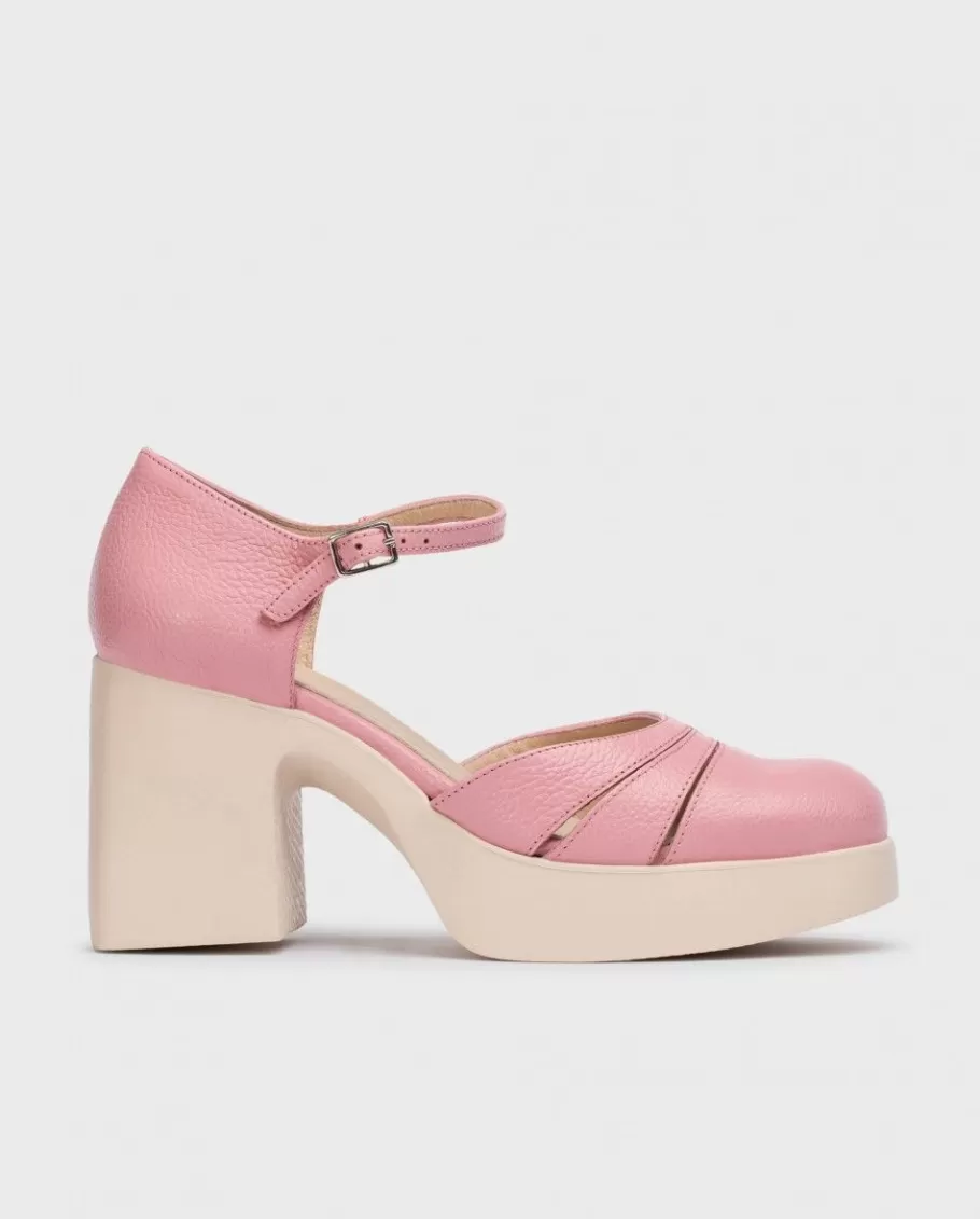 Wonders Heels<Pink Carmen Mary Jane