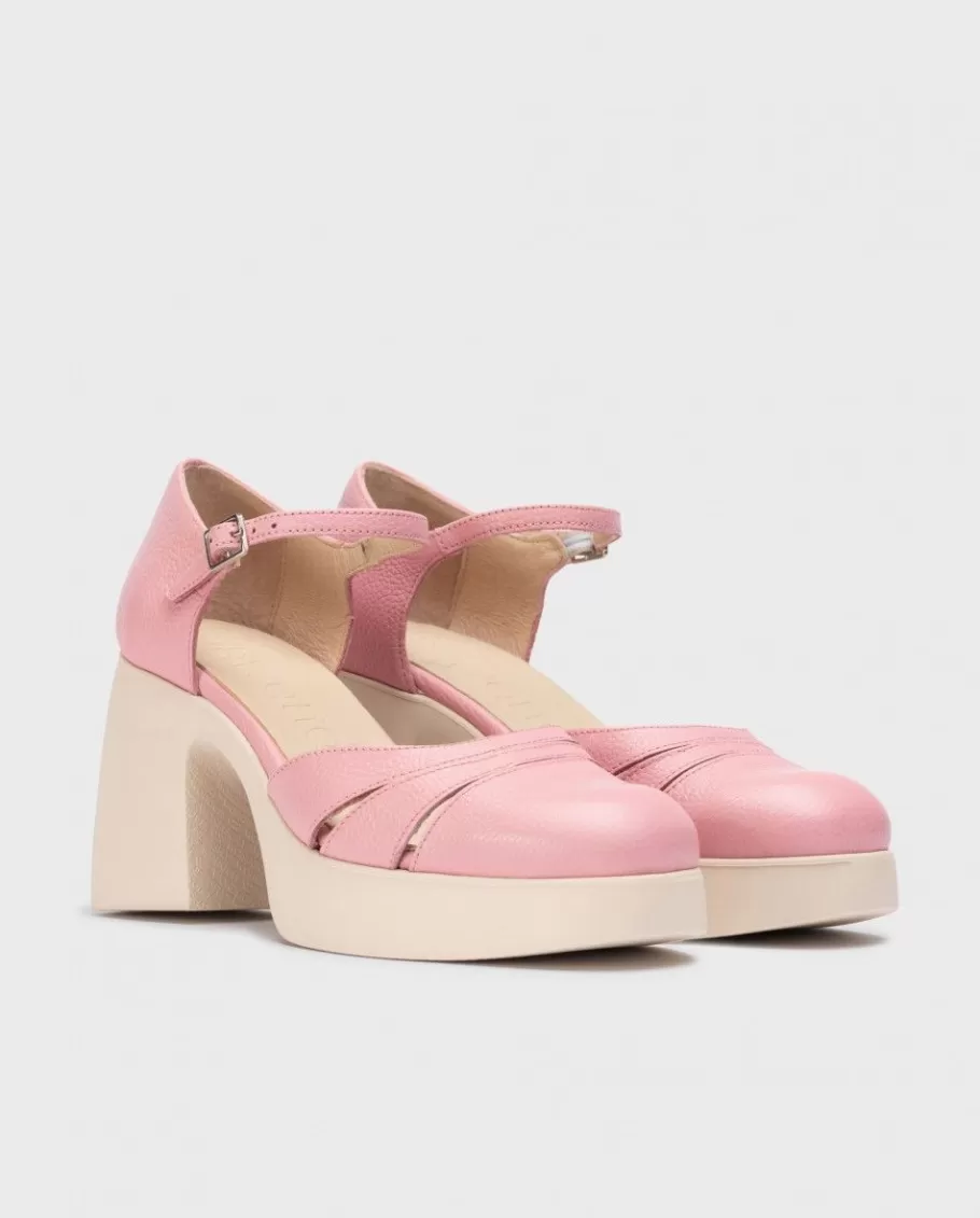 Wonders Heels<Pink Carmen Mary Jane