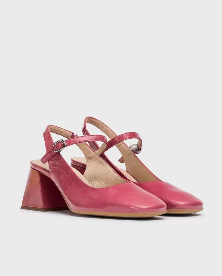 Wonders Heels<Pink Jane Slingback Sandals