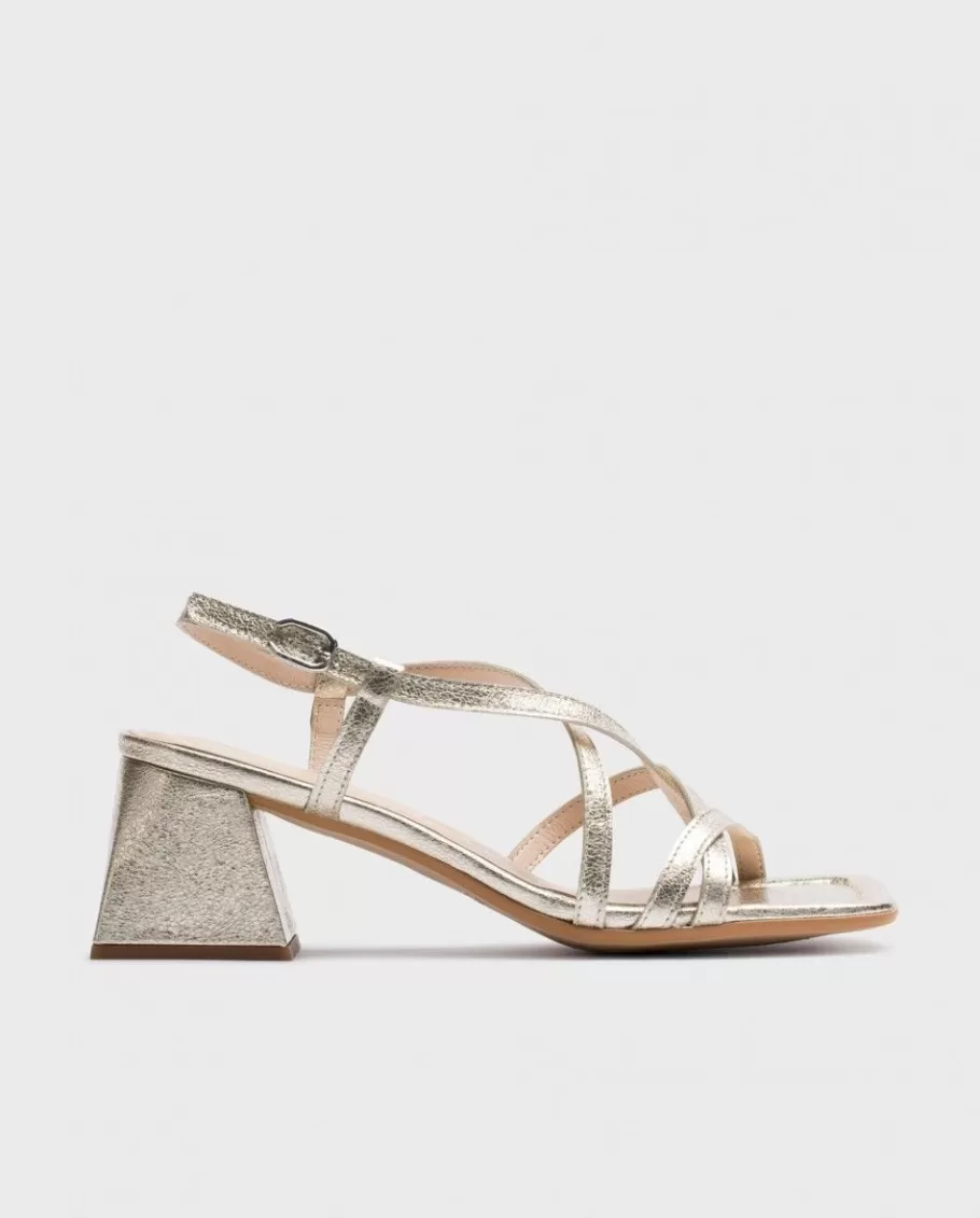 Wonders Heels<Platinum Sofia Heeled Sandals