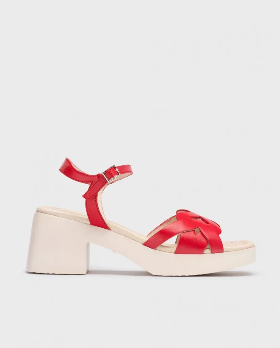 Wonders Heels<Red Catalina Sandals