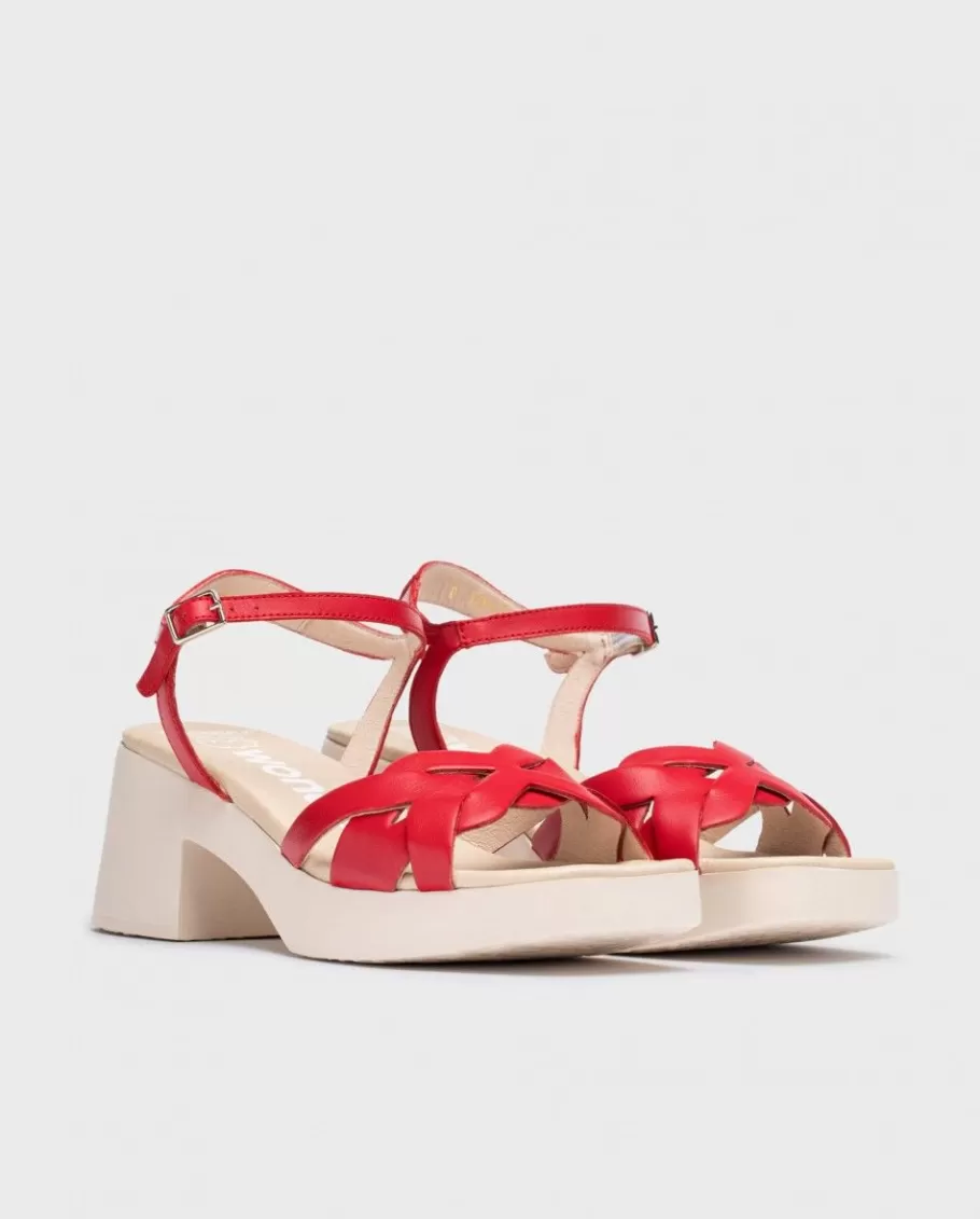 Wonders Heels<Red Catalina Sandals