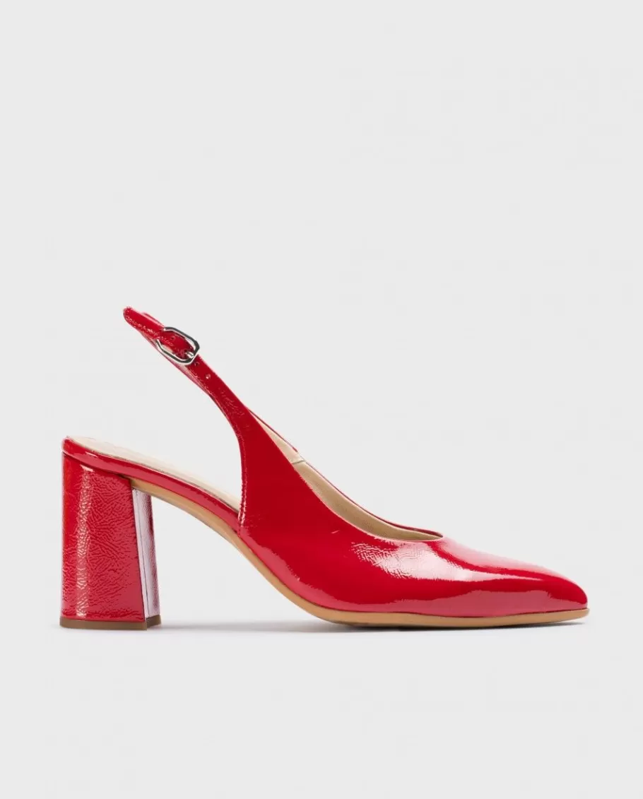 Wonders Heels<Red Vilma Heeled Shoes