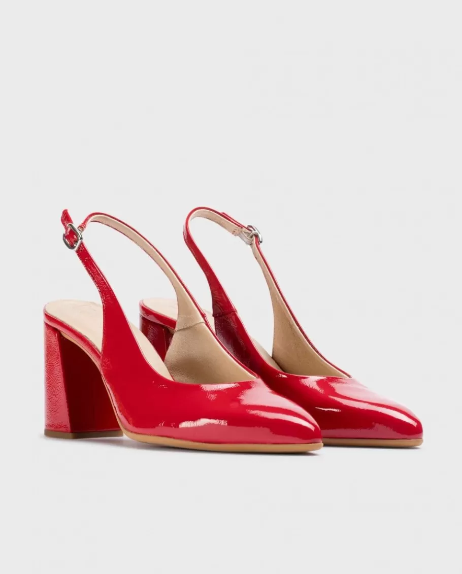 Wonders Heels<Red Vilma Heeled Shoes