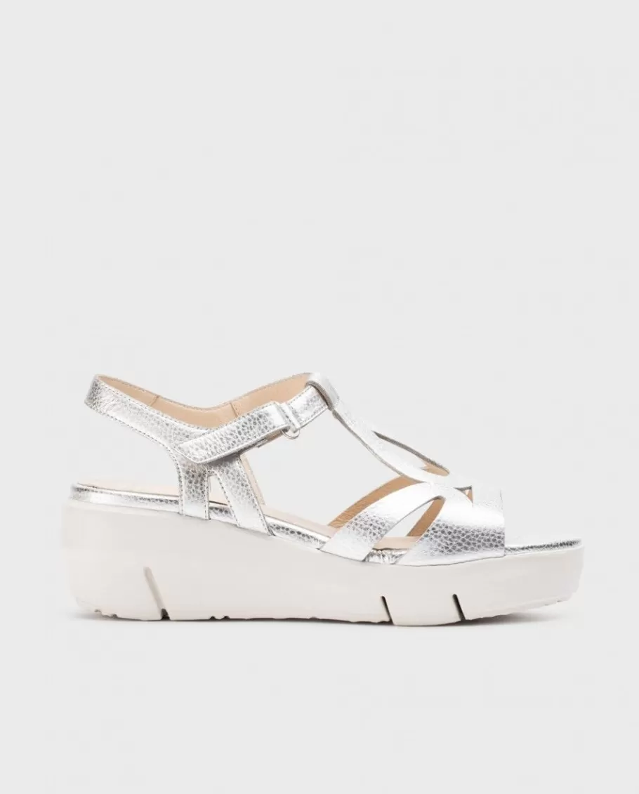 Wonders Sandals<Silver Blanca Sandals