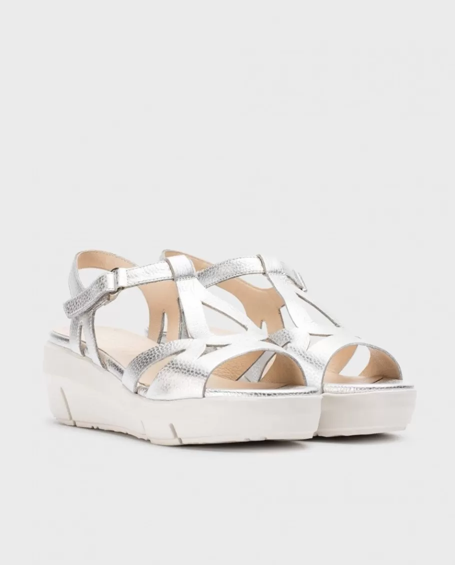 Wonders Sandals<Silver Blanca Sandals