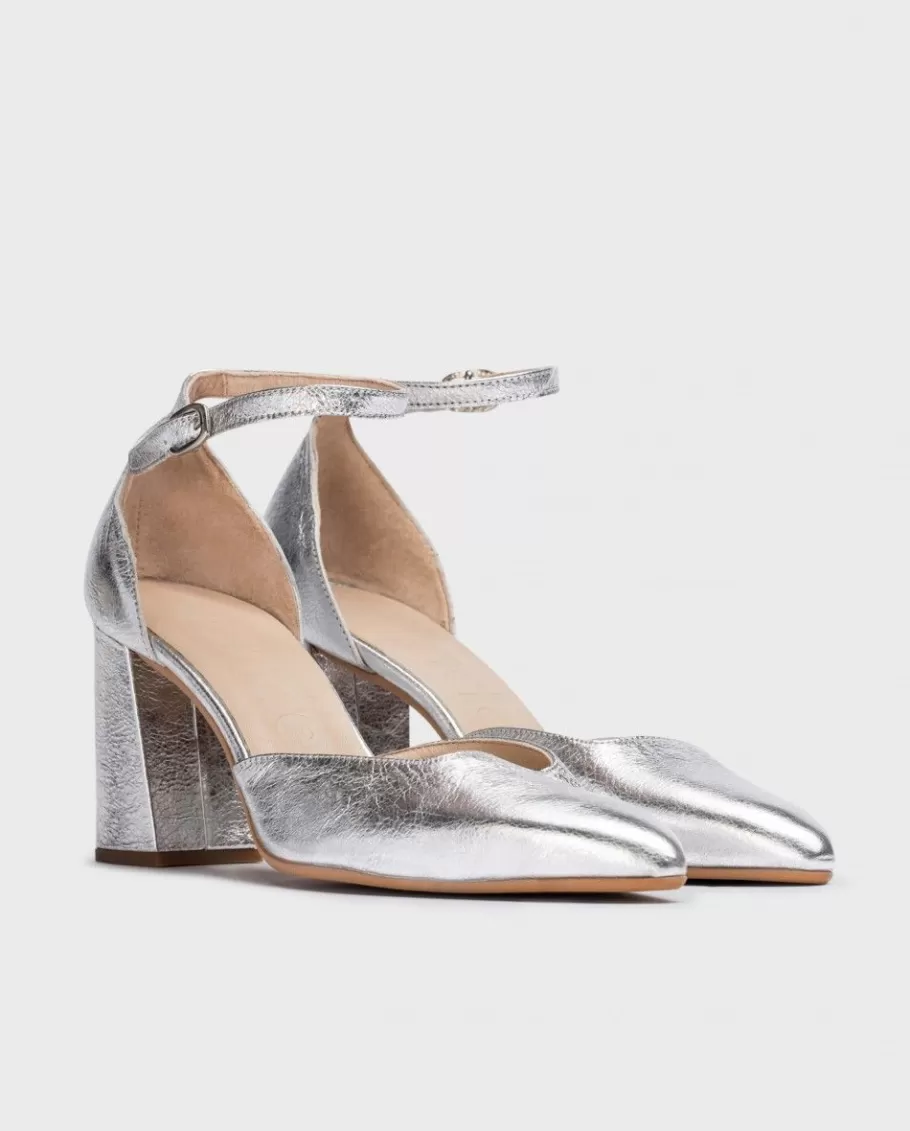 Wonders Heels<Silver Fatima Heeled Shoes