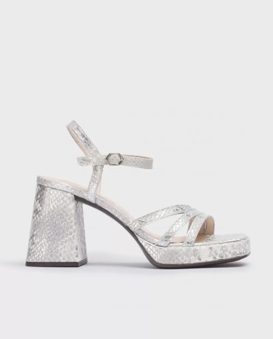 Wonders Heels<Silver Love Sandal