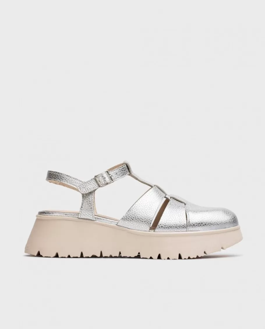 Wonders Platforms<Silver Zagreb Multi- Straps