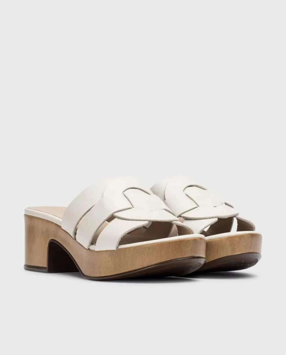 Wonders Sandals<White Santander Sandals