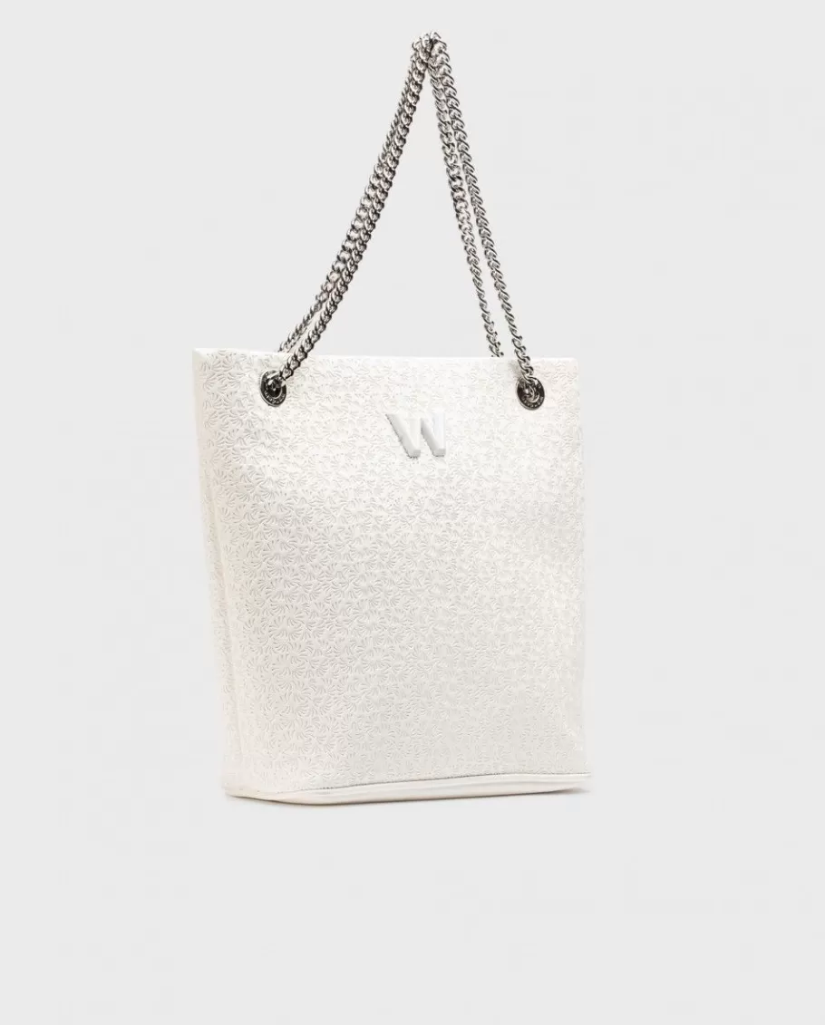 Wonders Totes<White Serena Bag