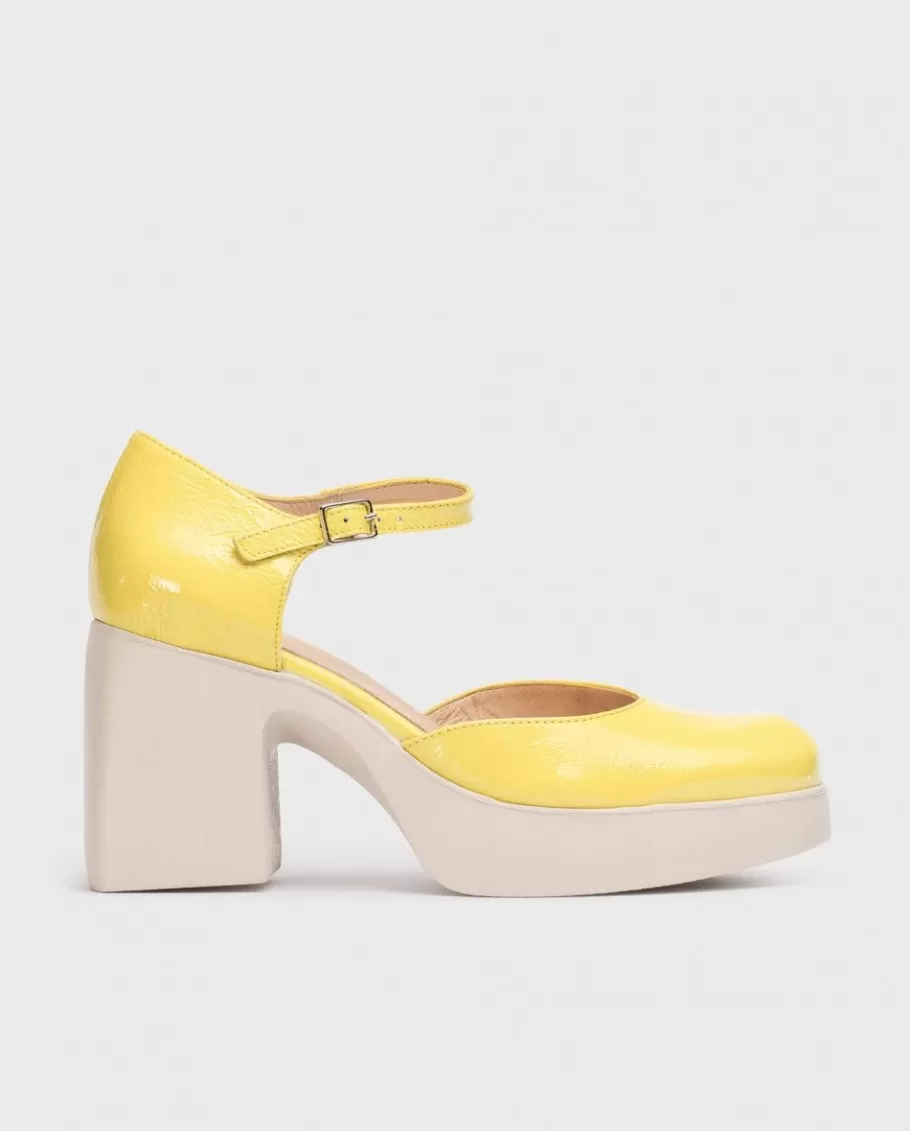 Wonders Heels<Yellow Lala Mary Jane