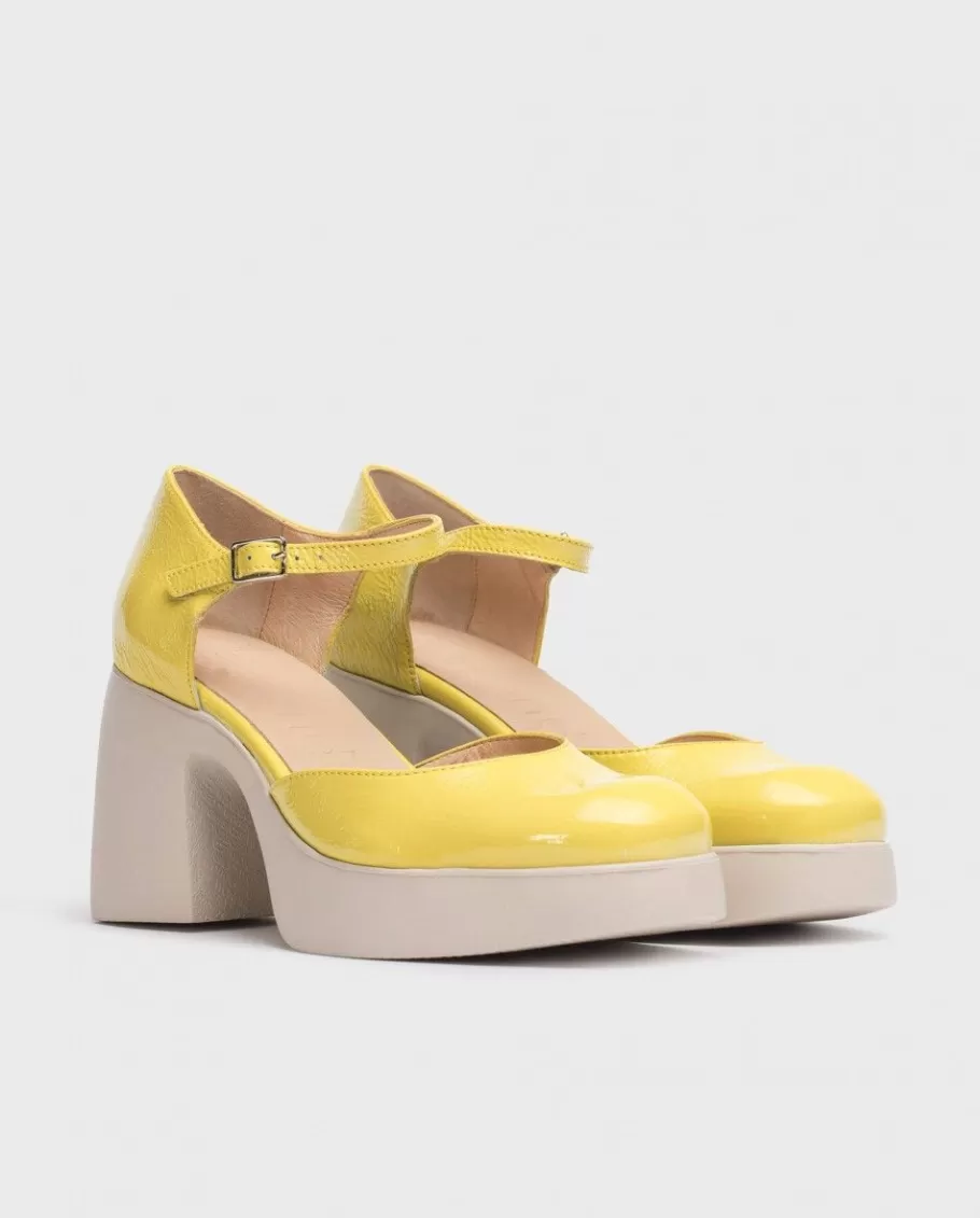 Wonders Heels<Yellow Lala Mary Jane